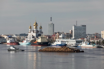 Территория вокруг строящегося Михаило-Архангельского собора обновится осенью