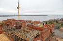 Строительство Михаило-Архангельского кафедрального собора выходит на третий уровень