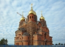 Воскресное богослужение совершится в строящемся Михаило-Архангельском кафедральном соборе 5 октября